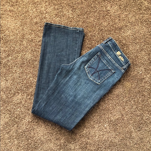 Kut From The Kloth, Size 8 EUC, Bootcut Jeans Dark Wash - Picture 4 of 8